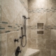 shower tile bathroom interior